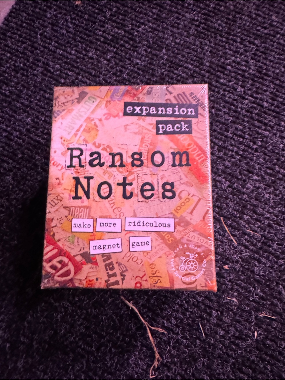 Ransom Notes Expansion Pack - Magnetic Word Set